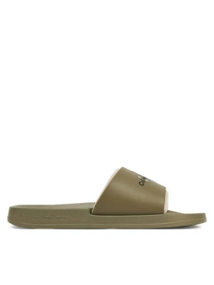 Obrázek produktu Calvin Klein Jeans Nazouváky Slide Rubber Neoprene Monologo YM0YM00361 Khaki