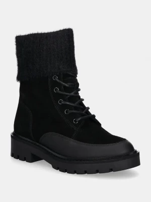 Obrázek produktu Calvin Klein Jeans Nízké kozačky Calvin Klein Jeans COMBAT MID LACE UP BOOT WL černá