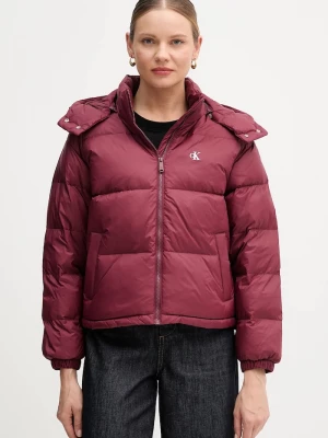 Obrázek produktu Calvin Klein Jeans Péřová bunda Calvin Klein Jeans burgundské