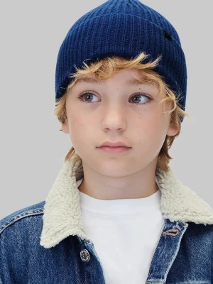 Obrázek produktu Calvin Klein Jeans pletená čepice dětská námořnická modř