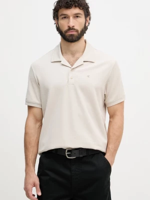 Obrázek produktu Calvin Klein Jeans polo pánské s bavlnou béžová