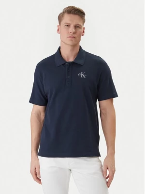 Obrázek produktu Calvin Klein Jeans Polokošile Easy Monologo LV04RF209G Tmavomodrá Regular Fit