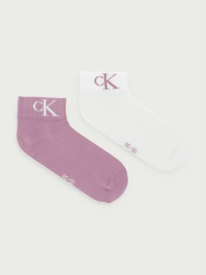 Obrázek produktu Calvin Klein Jeans ponožky dámské s bavlnou 2-pack béžová