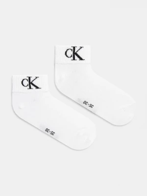 Obrázek produktu Calvin Klein Jeans ponožky dámské s bavlnou 2-pack bílá
