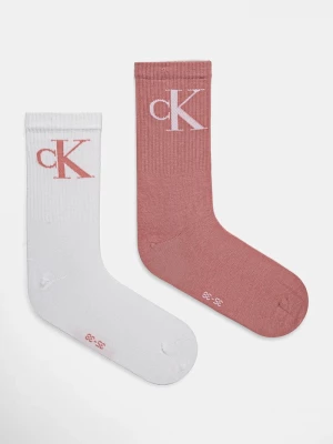 Obrázek produktu Calvin Klein Jeans ponožky dámské s bavlnou 2-pack růžová