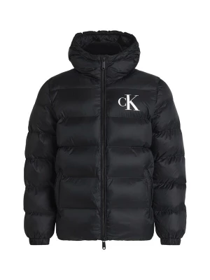 Obrázek produktu Calvin Klein Jeans Přechodná bunda černá / bílá