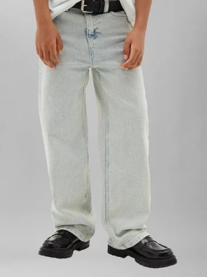 Obrázek produktu Calvin Klein Jeans relaxed fit džíny dětské SKATER šedá