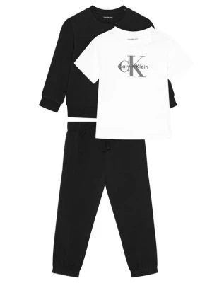 Obrázek produktu Calvin Klein Jeans Sada mikina, halenka a kalhoty Monogram IN0IN00336 Černá Regular Fit