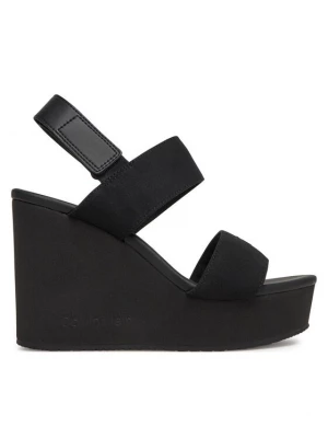 Obrázek produktu Calvin Klein Jeans Sandály Wedge Sandal Webbing In YW0YW01790 Černá