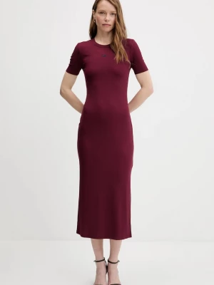 Obrázek produktu Calvin Klein Jeans Šaty Calvin Klein Jeans burgundské