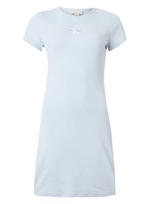 Obrázek produktu Calvin Klein Jeans Šaty 'Monologo Mini' královská modrá / světlemodrá / bílá