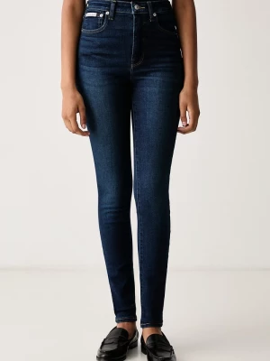 Obrázek produktu Calvin Klein Jeans skinny džíny dámské námořnická modř
