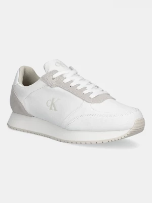 Obrázek produktu Calvin Klein Jeans Sneakers boty Calvin Klein Jeans RUNNER SOCK LACEUP MG CANVAS bílá
