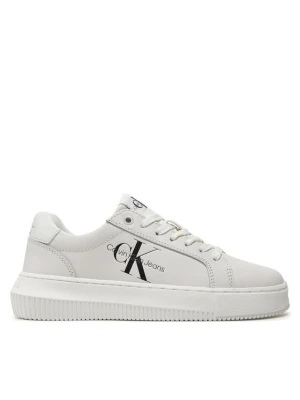 Obrázek produktu Calvin Klein Jeans Sneakersy Chunky Cupsole Laceup Mon Lth Wn YW0YW00823 Bílá