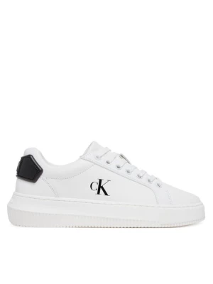 Obrázek produktu Calvin Klein Jeans Sneakersy Chunky Cupsole Ru Patch Lth Wn YW0YW01846 Bílá