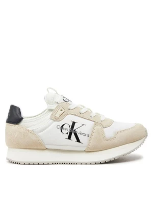 Obrázek produktu Calvin Klein Jeans Sneakersy Runner Sock Laceup Ny-Lth Wn YW0YW00840 Bílá