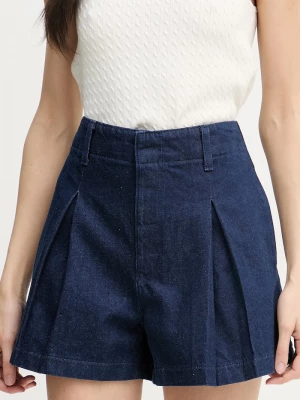 Obrázek produktu Calvin Klein Jeans šortky dámské džínové námořnická modř