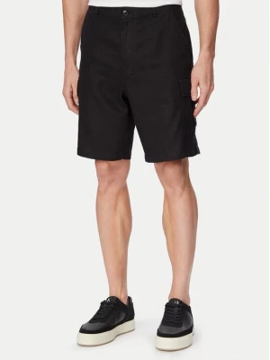 Obrázek produktu Calvin Klein Jeans Šortky z materiálu LV04RF610G Černá Regular Fit