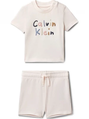Obrázek produktu Calvin Klein Jeans souprava kojenecká bavlněná oranžová