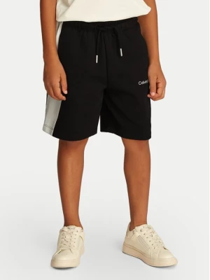 Obrázek produktu Calvin Klein Jeans Sportovní kraťasy Color Block IB0IB02433 Černá Relaxed Fit