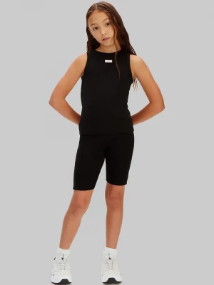 Obrázek produktu Calvin Klein Jeans sportovní šortky dětské bavlněné s elastanem černá