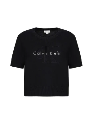 Obrázek produktu Calvin Klein Jeans Svetr černá / bílá