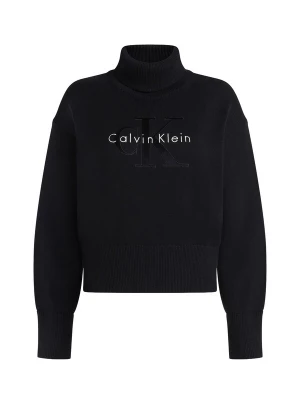 Obrázek produktu Calvin Klein Jeans Svetr černá / bílá