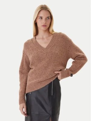 Obrázek produktu Calvin Klein Jeans Svetr Chunky LV044D328G Hnědá Regular Fit