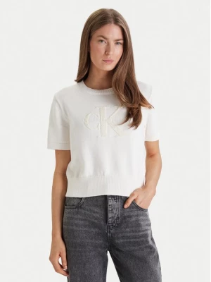 Obrázek produktu Calvin Klein Jeans Svetr Chunky LV044E306G Béžová Regular Fit