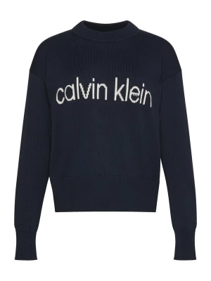 Obrázek produktu Calvin Klein Jeans Svetr námořnická modř / bílá
