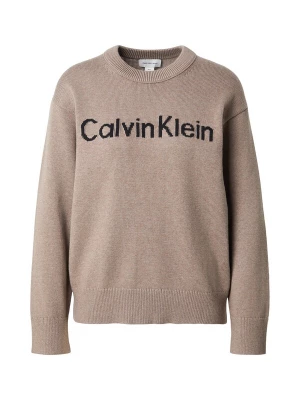 Obrázek produktu Calvin Klein Jeans Svetr světle hnědá / černá