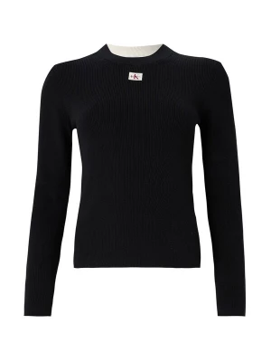 Obrázek produktu Calvin Klein Jeans Svetr 'Textured Long Sleeve' černá