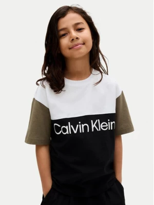 Obrázek produktu Calvin Klein Jeans T-Shirt Blocking IB0IB02528 D Černá Relaxed Fit