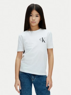 Obrázek produktu Calvin Klein Jeans T-Shirt Chest Monologo LV1CKSJA32 Bílá Regular Fit