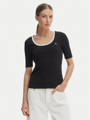Obrázek produktu Calvin Klein Jeans T-Shirt LV047F247G Černá Slim Fit