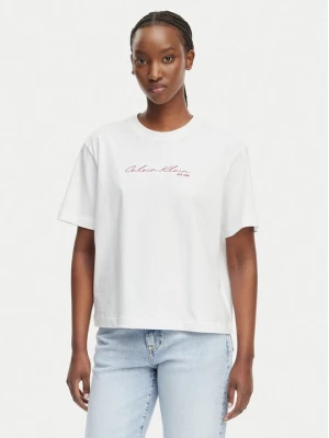 Obrázek produktu Calvin Klein Jeans T-Shirt LV047F820G Bílá Regular Fit
