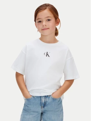 Obrázek produktu Calvin Klein Jeans T-Shirt LVCKSJA16G Bílá Boxy Fit