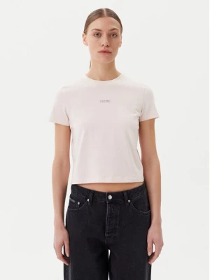 Obrázek produktu Calvin Klein Jeans T-Shirt Placed Institutional J20J225524 Růžová Slim Fit