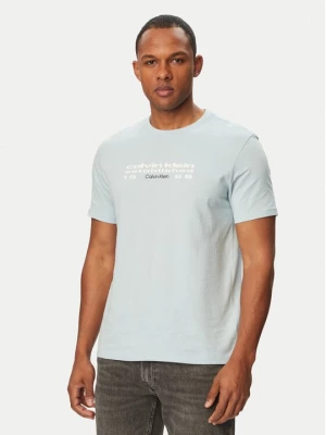 Obrázek produktu Calvin Klein Jeans T-Shirt SS 30s EU LV04RG800G Modrá Regular Fit