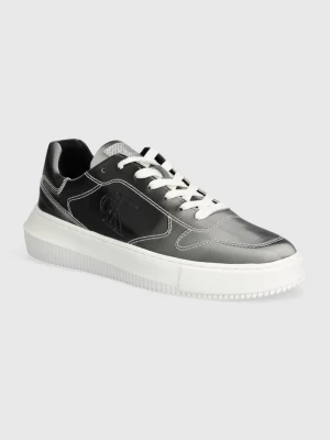 Obrázek produktu Calvin Klein Jeans Tenisky Calvin Klein Jeans CHUNKY CUPSOLE LOW LACE MG DC stříbrná