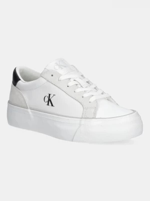 Obrázek produktu Calvin Klein Jeans Tenisky VULC FLATFORM MG NYLON MIX bílá