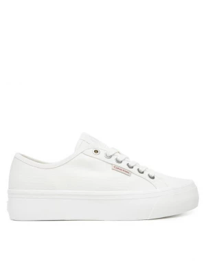 Obrázek produktu Calvin Klein Jeans Tenisky Vulc Flatform Ctn Logo Tag YW0YW01838 Bílá