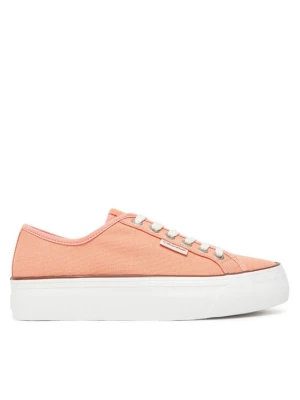 Obrázek produktu Calvin Klein Jeans Tenisky Vulc Flatform Ctn Logo Tag YW0YW01838 Oranžová