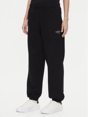Obrázek produktu Calvin Klein Jeans Teplákové kalhoty Monologo LV047B235G Černá Regular Fit