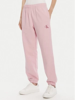 Obrázek produktu Calvin Klein Jeans Teplákové kalhoty Moologo LV047B235G Růžová Regular Fit