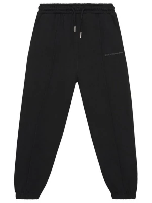 Obrázek produktu Calvin Klein Jeans Teplákové kalhoty Pintuck IB0IB02605 Černá Relaxed Fit