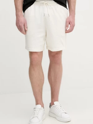 Obrázek produktu Calvin Klein Jeans teplákové šortky pánské bavlněné béžová