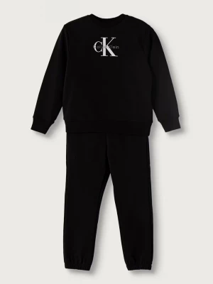 Obrázek produktu Calvin Klein Jeans teplákový set dětský s bavlnou černá