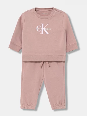 Obrázek produktu Calvin Klein Jeans teplákový set dětský s bavlnou růžová
