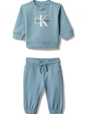 Obrázek produktu Calvin Klein Jeans teplákový set dětský s bavlnou tyrkysová